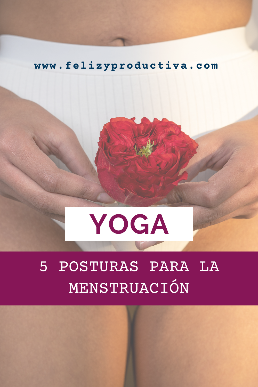 5 posturas de yoga para la menstruación